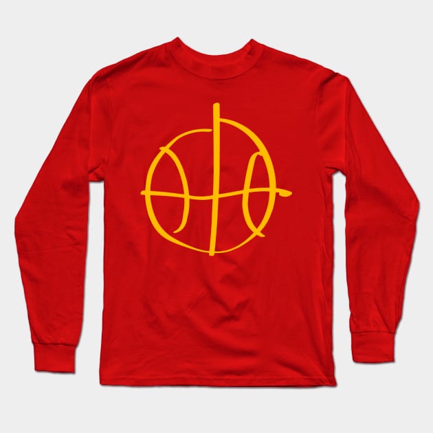 Basket ball Long Sleeve T-Shirt by DrTigrou